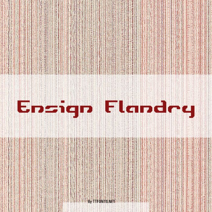 Ensign Flandry example